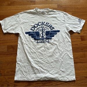 1980s Dockers X Levi’s Single Stitch Essential Graphic Shirt Size XLarge